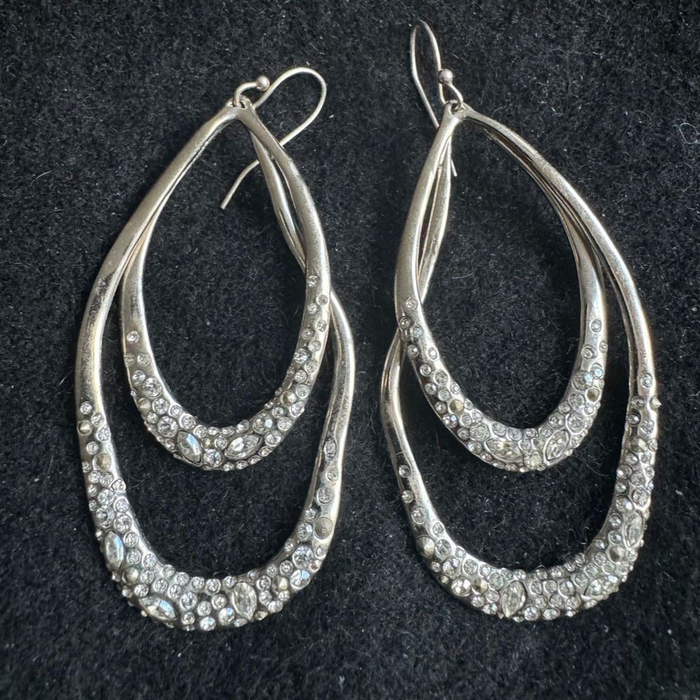 Alexis Bittar Miss Havisham Crystal Drop Earrings